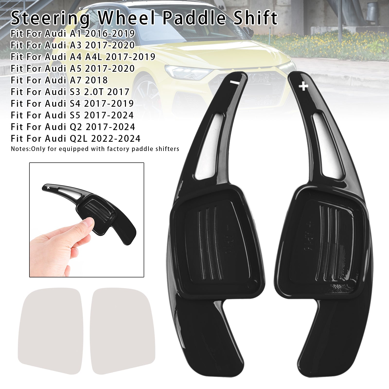 Rattet Paddle Shifter Extension For Audi Q3 Q5 Q7 S3 S4