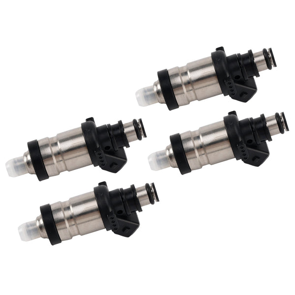 4PCS Fuel Injector 06164-P0A-000 Fit Honda Accord Prelude Civic 1990-1997