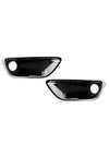 2PCS Front Fog Light Lamp Bezel 68261711AA Fit Jeep Grand Cherokee 2016-2020