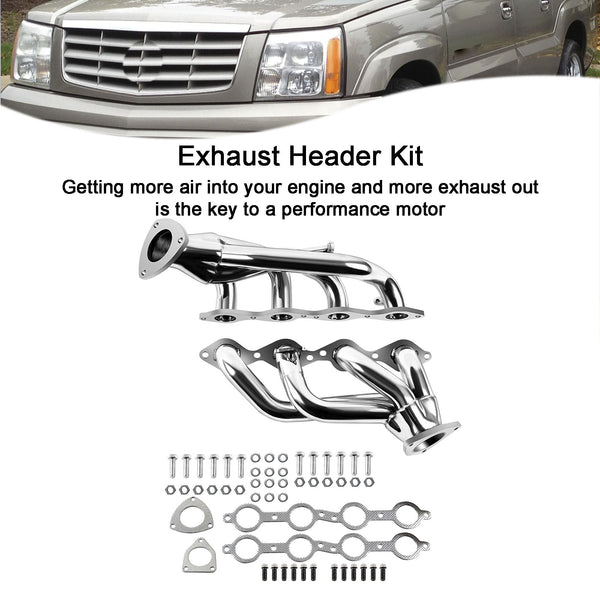 1999-2003 Chevy Silverado 2500 Header Manifold Exhaust Generic