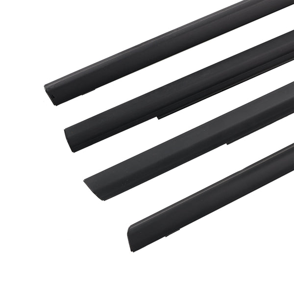 2001-2007 Nissan X-trail 4PCS Vinduværslist tetningsbelte 80821-8H300 80820-8H300 Generisk