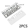 2pc Shitbox Edition Emblem Decal Badges Stickers For Ford Chevy Car Truck #B