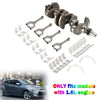 2012-2016 Kia Rio LX Sedan 4-dörrars 1,6L motor vevaxel dragstång och lagersats 23041-2B620 23410-2B619 Generic