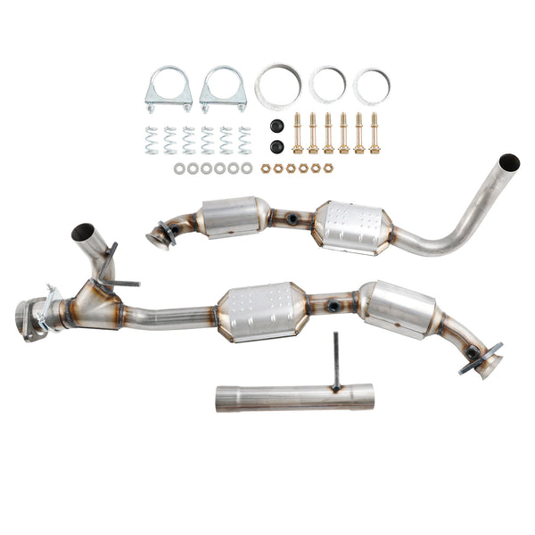 Ensemble de convertisseur catalytique Ford Expedition 5,4 L côté gauche et droit générique 2003-2004