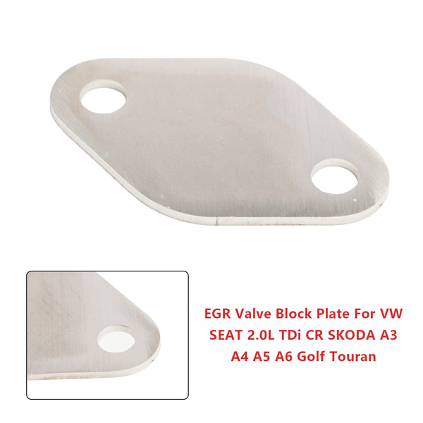 EGR-ventilblockplatta för VW SEAT 2.0L TDi CR SKODA A3 A4 A5 A6 Golf Touran Generic