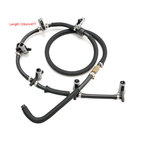 BMW 3 5 6 7 X3 X5 X6 Fuel Return Line Hose Pipe Injector Hose Leak Line 13537792870