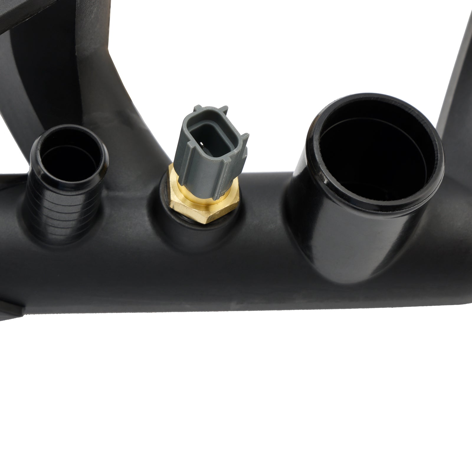 1997-2003 Jaguar Vanden Plas XJ8 & XK8 Tuyau de sortie du couvercle du thermostat avec capteur 96JV8A504BD