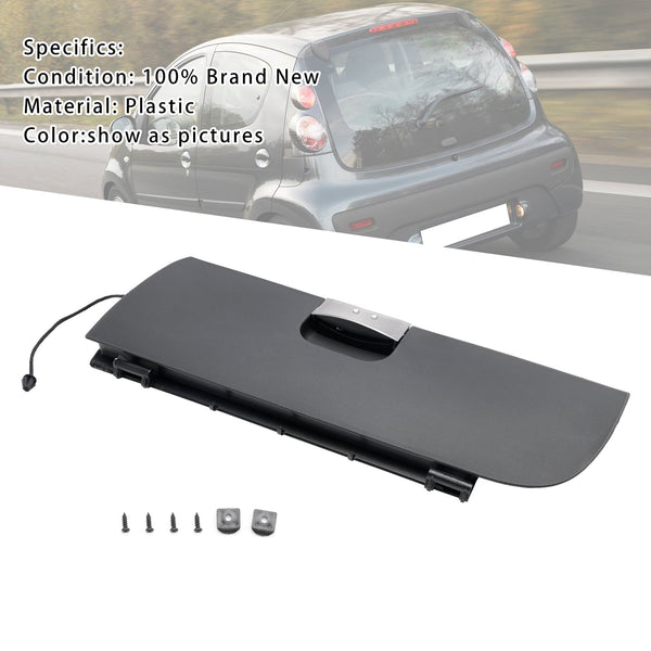 Toyota Aygo Peugeot 107 Citroen C1 LHD Black Glove Box Lid Cover Black PZ416-93402-00 Generic