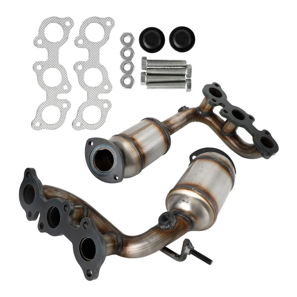 2004-2007 Toyota Highlander 3.3L Manifold Bank 1 e BANK 2 Conversores Catalíticos Genéricos