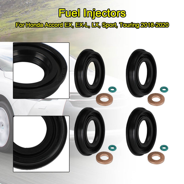 2006-2013 Citroen Relay 2.2 HDI 100 4PCS Injector Seals 1372494 1378433 LR010137 Generic