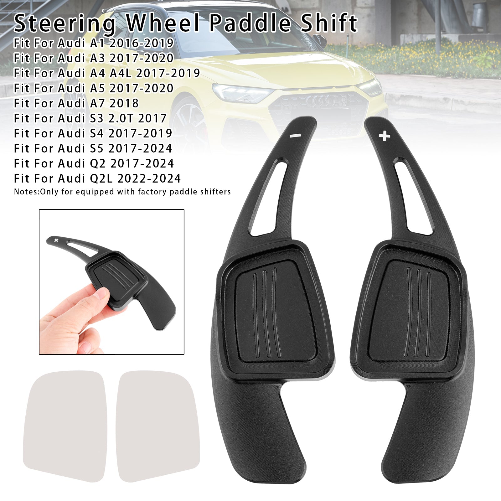 Rattet Paddle Shifter Extension For Audi Q3 Q5 Q7 S3 S4