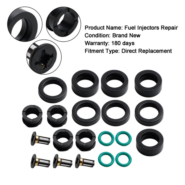 1985-2002 Honda Accord bränsleinsprutare reparationssats O-ringstätningar Generic