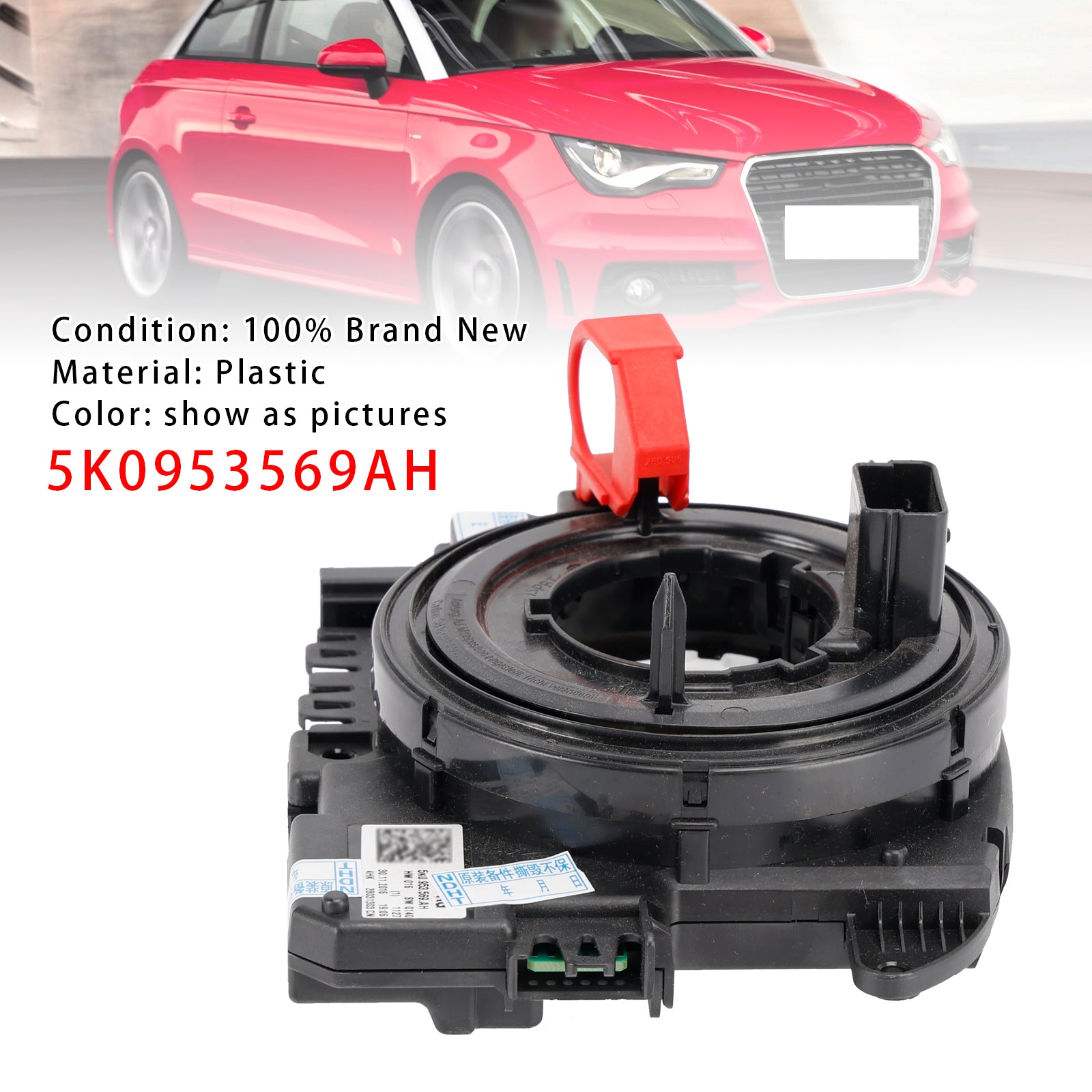 AirBag Spiral Cable Clock Spring 5K0953569AH For VW Skoda SEAT Audi