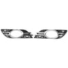 2008-2009 Mercedes-Benz E-Class W211 E300 Front Fog Light Grill Chrome Trim Cover Set 2118850822