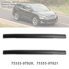 2009-2011 Toyota Venza Base 2PCS Roof Drip Molding Trim Left & Right Side Rubber 75556-0T020 75556-0T021 Generic