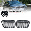 2016-2018 BMW X1 F48 F49 2PCS Gloss Black Front Kidney Grill Grille Genérico