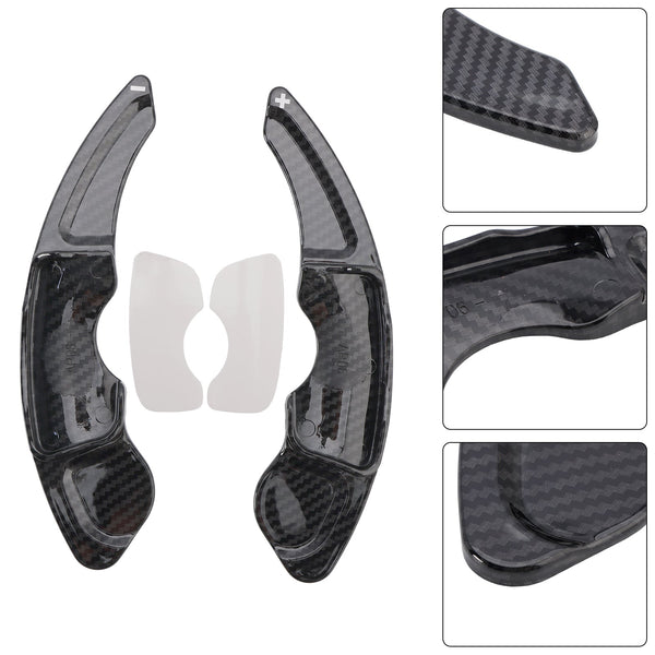 2013-2019 Lexus IS200t IS200 IS250 IS300 IS350 Carbon Look Steering Wheel Paddle Shifter Extension Covers Generic
