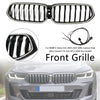 2020-2025 BMW 6 Série G32 Glossy Black Front Grill Grille Generic