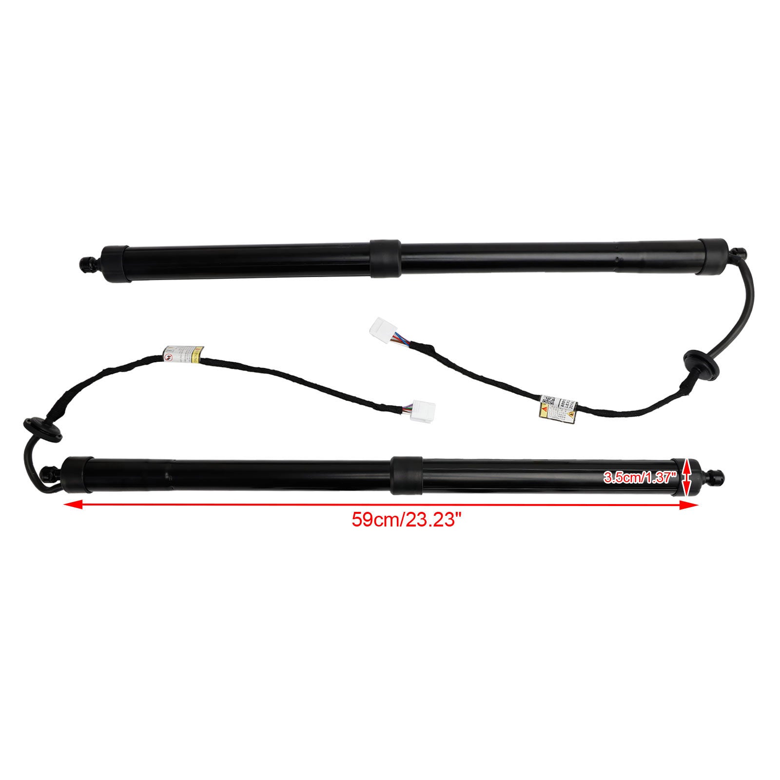 2PCS zadní elektrické vzpěry zadních dveří vhodné pro Lexus NX200t NX300h 2.0L 2.5L 2015-2017