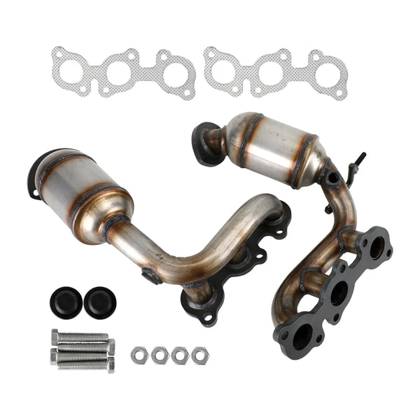 2004-2007 Toyota Highlander 3.3L Manifold Bank 1 e BANK 2 Conversores Catalíticos Genéricos