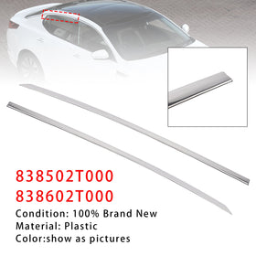 Left+Right Upper Rear Door Panel Trim Molding For Kia Optima 2011-2015