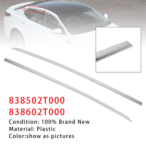 Left+Right Upper Rear Door Panel Trim Molding For Kia Optima 2011-2015