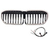 2019-2022 BMW 7-serie G11 G12 Enkel lamell glans sort frontgrill Generisk