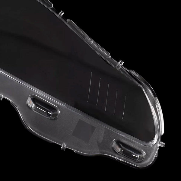 Pair Front Headlight Lens Cover Shell Clear For Jaguar XJ XJL 2010-2019