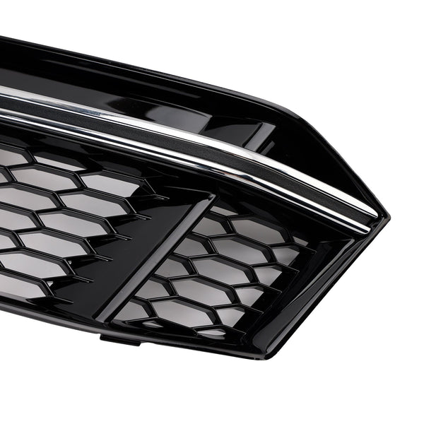 2016-2018 Audi S4 / A4 S-Line B9 2PCS Fog Light Cover Grille 8W0 807 681 K 8W0 807 682 K Generic