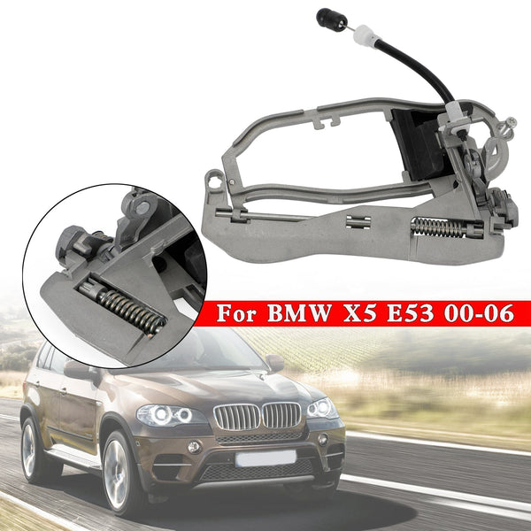 2004-2006 BMW X5 E53 V8 4.8L Benzina SUV Maniglia per portiera anteriore sinistra lato passeggero 51218243615 Generico