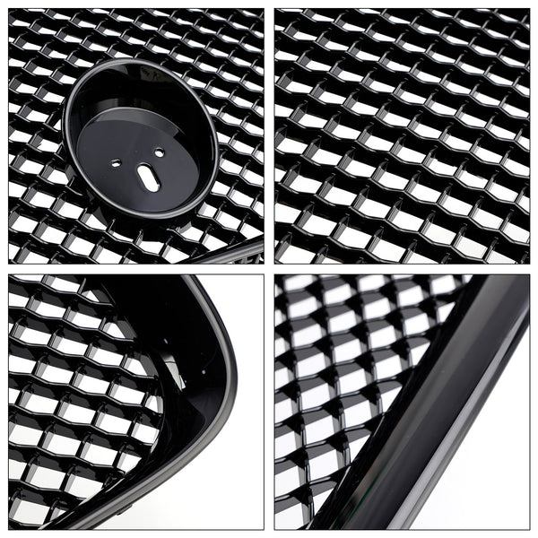2012-2015 JAGUAR XF XF-R Stile Grilla frontale Grille Grille Gloss Black Generico