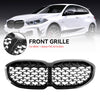 2019-2024 BMW 1 Series F40 Gloss Black Diamond Front Kidney Grill Grille