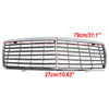 1992-1998 Benz S-Class W140 S300 S320 S350 S400 S420 S500 4 portas Chrome Front Bumper Grill Genérico