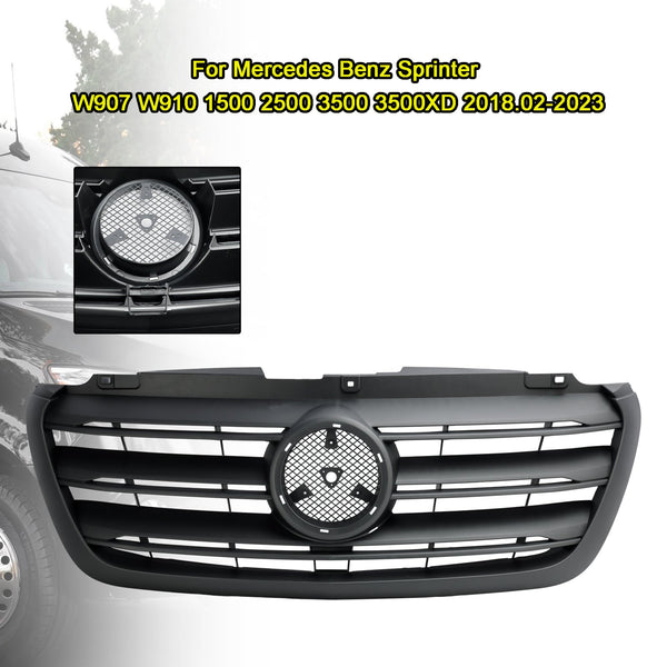 Mercedes Sprinter 1500 2500 3500 2019-2022W907 Voorbumper Grille Grille Generiek