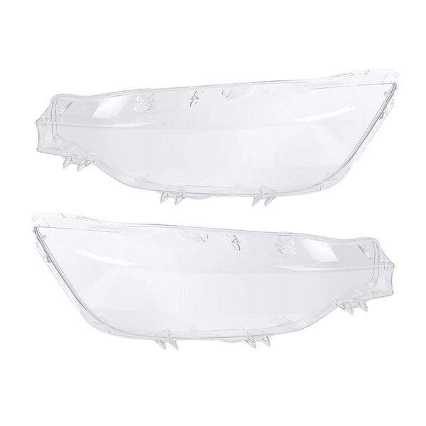 2016-2018 BMW F30 3 Series 2PCS Xenon Headlight Headlamp Clear Lens Cover 63117419630 63117419622 Generic