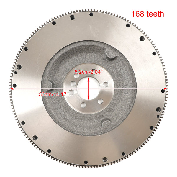 2001-2007 Chevrolet Silverado 1500 (4,8 L ; 5,3 L ; 6,0 L OHV 8cyl) Petit bloc volant d'inertie 168 dents 12561680 03991408 générique