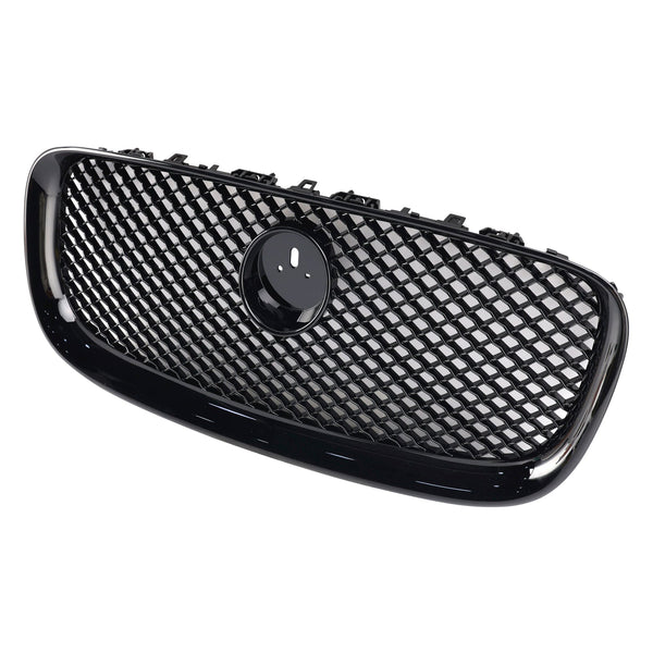 2012-2015 JAGUAR XF XF-R Stile Grilla frontale Grille Grille Gloss Black Generico