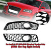 2009-2013 Audi A3 8P Standard Version Honeycomb Bumper Front Fog Light Grille Grill Cover Generic