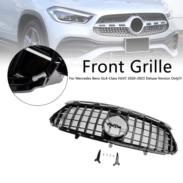 2020-2023 Mercedes Benz Gla-klasse H247 Deluxe Front Bumper Grill Grill Generic