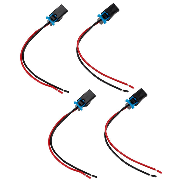 4PCS Fuel Injector Connector Plug Clip Pigtail Quick Disconnect Fit Buick