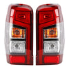 2019-2023 Mitsubishi Triton L200 Pair LED bageste stop bremsebaglampe Generisk