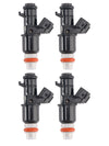 4PCS Fuel Injector 16450-RZP-003 Fit Honda Accord Civic Stream CRV Tourer 2.0L