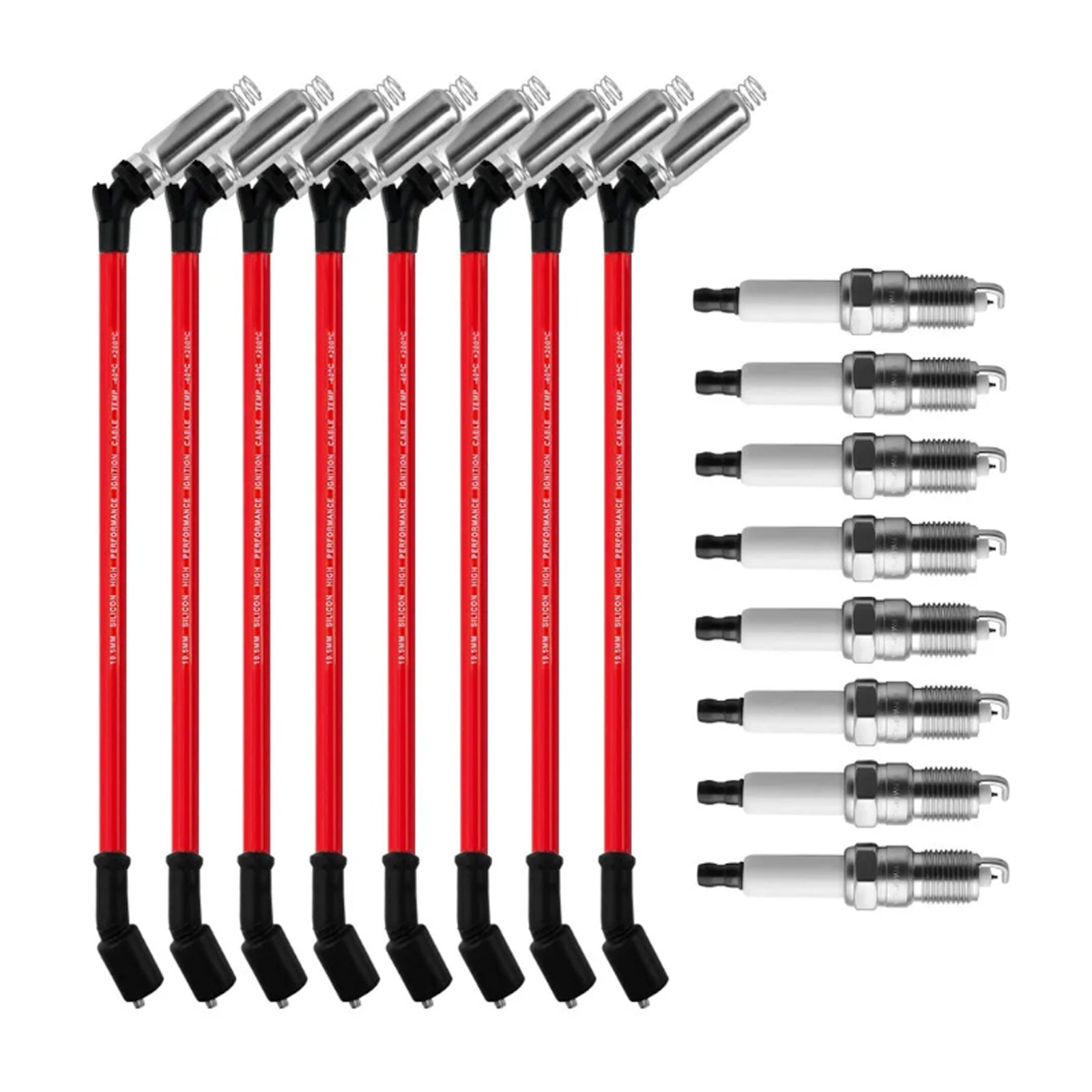 20072008 Cadillac Escalade EXT ESV 6.2L V8 8x Spark Plugs +Wires 10.5