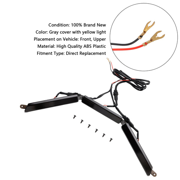 2019-2023 Ford Ranger T8 Ranger Raptor Style přední nárazník Gril Grill LED Light Generic