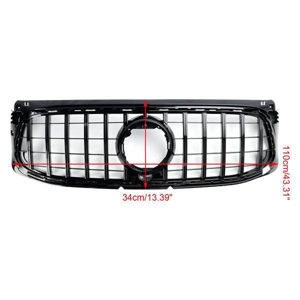 2020–2023 Mercedes Benz GLB X247 AMG-Line Gloss Black Front Bumper Grille Generic