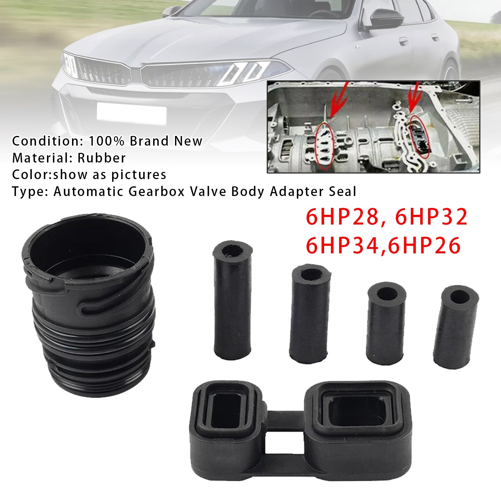 Automatische Versnellingsbak Kleplichaam Adapter Afdichting Kit Voor BMW 6 speed 6HP26 28 32 34