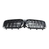 2021.9-2024 BMW IX3 G08 LCI Gloss Black Front Kidney Grill Grille