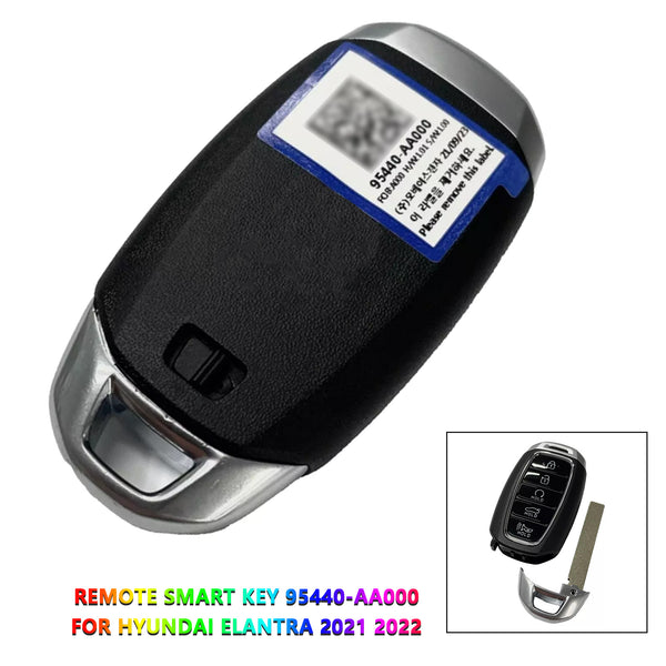 2021-2022 Hyundai Elantra Smart Control-sleutel op afstand 95440-AA000 Generiek