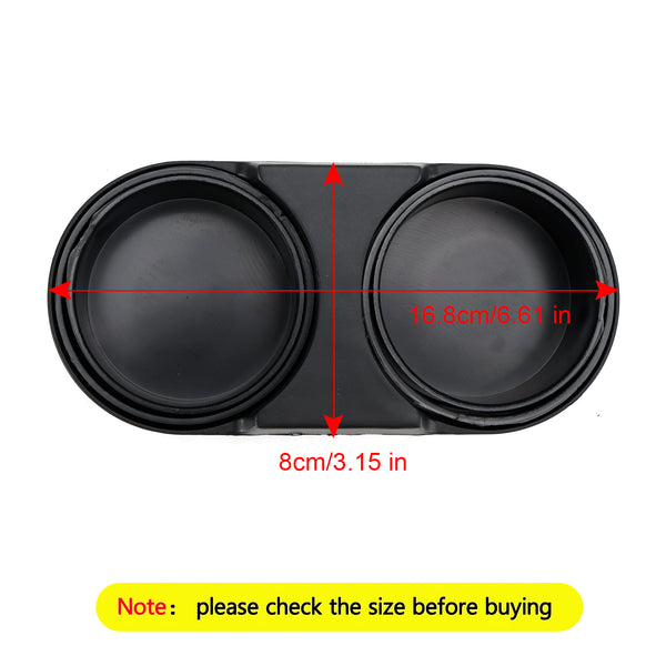 Center Console Storage Cup Holder Fit for C7 Corvette Duell utvidbar og uttrekkbar