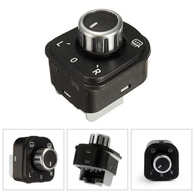 Bilsiden foldet bagspejlskontaktpladeringsknap til VW Golf 5 GTI